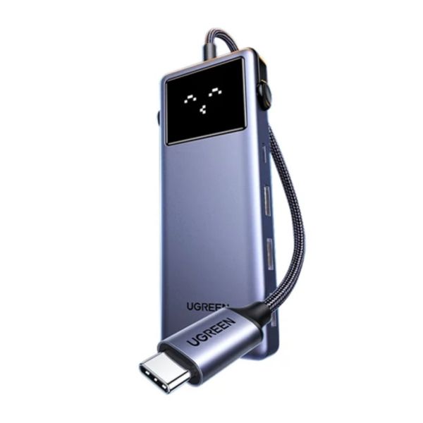 UGREEN CM888 Uno 7 az 1-ben adapter, USB-C 3.2 Gen1, PD 85 W, HDMI, USB 3.0
